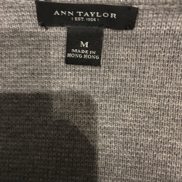 New Ann Taylor double breasted knit sweater jacket - Picture 3 of 3